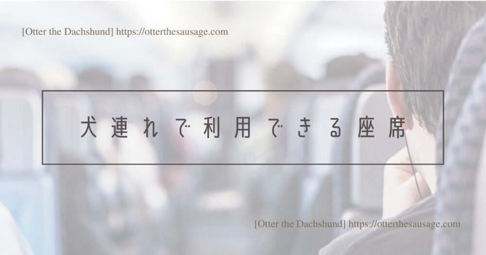 Blog Header image_犬と旅行_犬連れ旅行_travel tips for riding on the bullet train with dogs_Otter the Dachshund_犬連れ新幹線の乗り方完全マニュアル_犬連れで利用できる座席